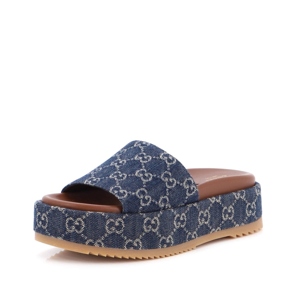 Gucci Angelina Platform Slides